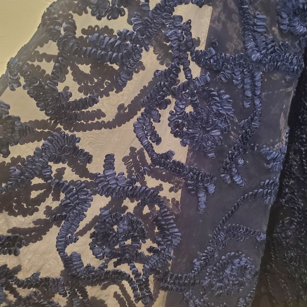 SOLD - Please Do Not Purchase Dainty Jewells Enchanted Evening Dress.. Navy.. M - Picture 5 of 5